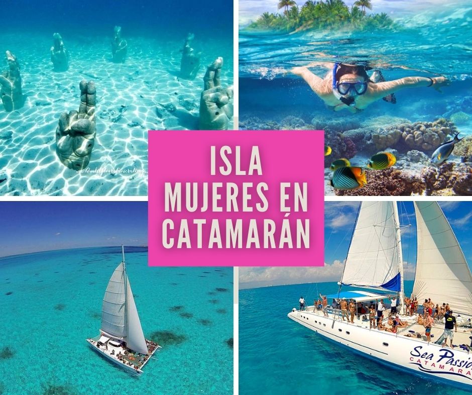 Tour Isla Mujeres en Catamarán desde Cancún